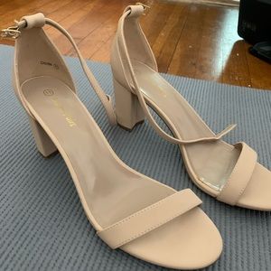 Amazon heels worn once